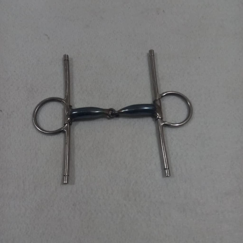 Bridão Modelo Colina Grosso Pesado Embocadura Em Inox Bucal De Ferro Execelente Durabilidade