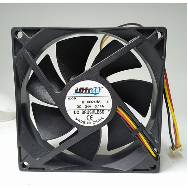 MICROVENTILADOR HDH0924HAF 92X92X25  24V HYPRO 0.14 AMP