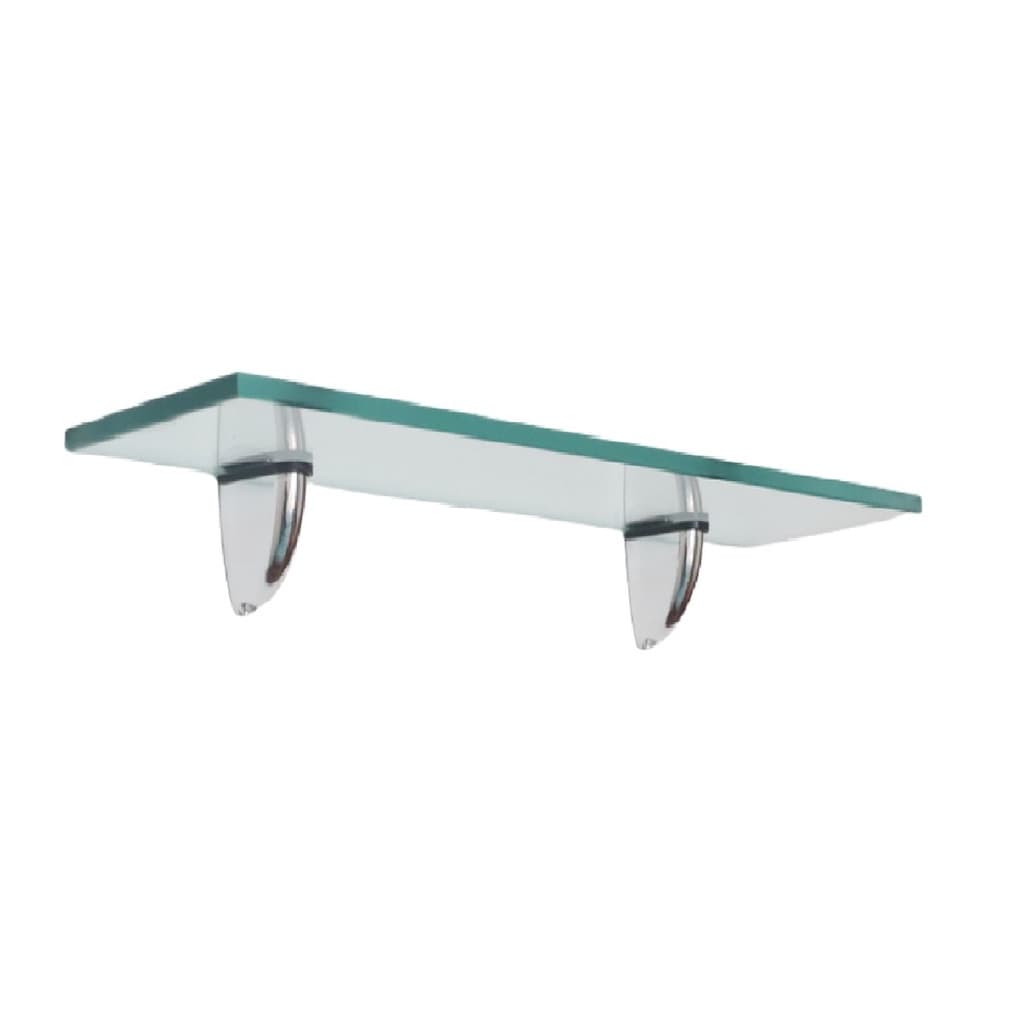 Prateleira de vidro para Banheiro 50x15 Bico Tucano