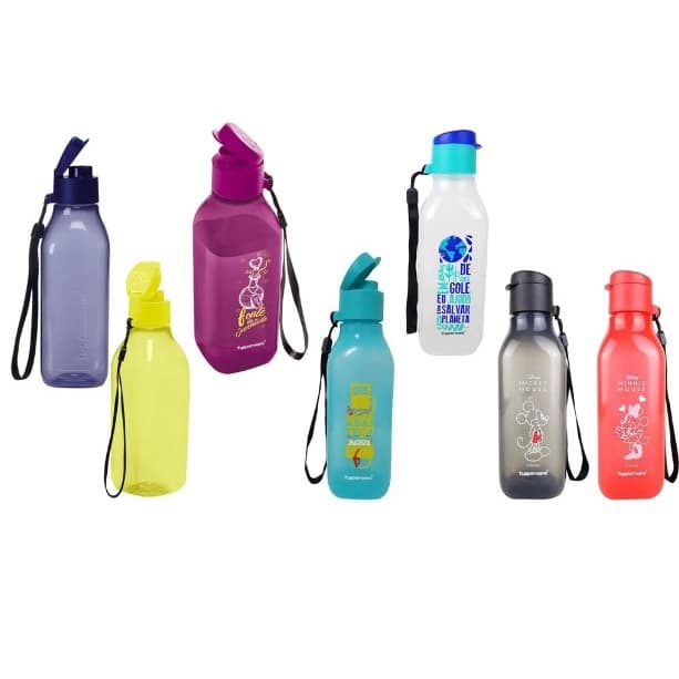 Garrafa Tupperware Eco Quadrada Flip 1 Litro Eco Tupper