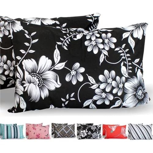 Kit 10 Fronhas envelope  Avulsas estampada varias cores