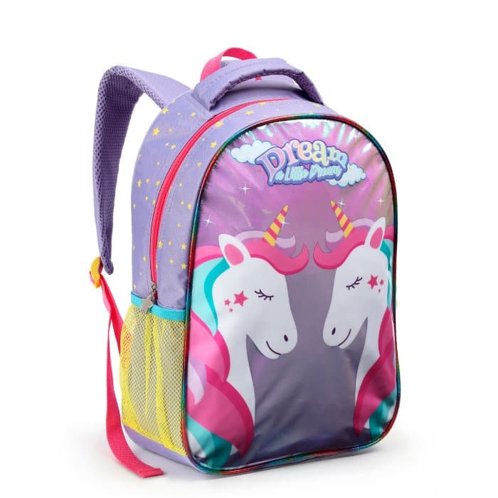 Mochila infantil feminina escolar lindos modelos seanite
