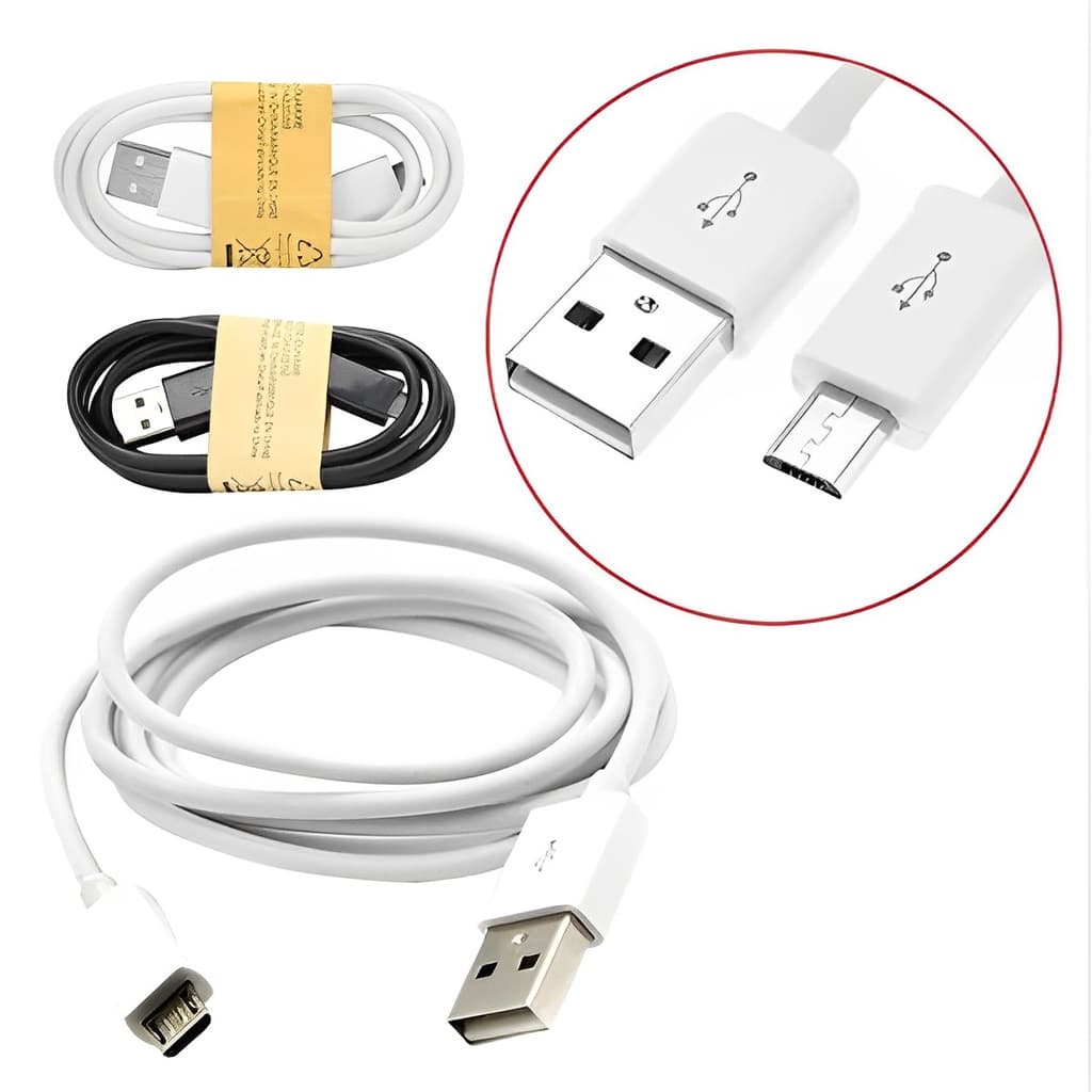 Cabo USB De Dados Ou Carregamento V8 P/B