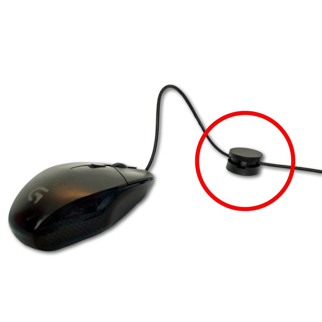 Mouse Bungee Mini - Fixador Cabos (Mouse e Headset)