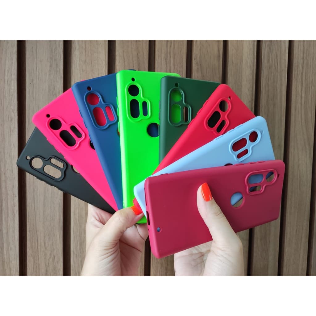 Capa Motorola Moto Moto Edge+ 5G Case Tpu Silicone Capa Capinha Aveludada + Película
