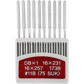 Agulha Costura Reta Cabo Fino Industrial Orange (DBX1) Ponta Bola - PROMOÇÃO