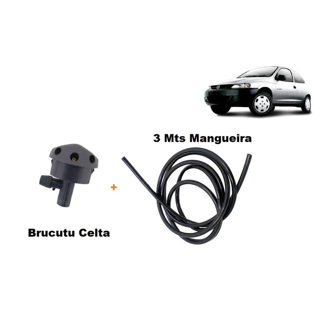 Esguicho de Limpador de Para-Brisas (Brucutu) Celta - 2001 2002 2003 2004 2005 2006 2007 2008 2009 2010 2011 2012 2013