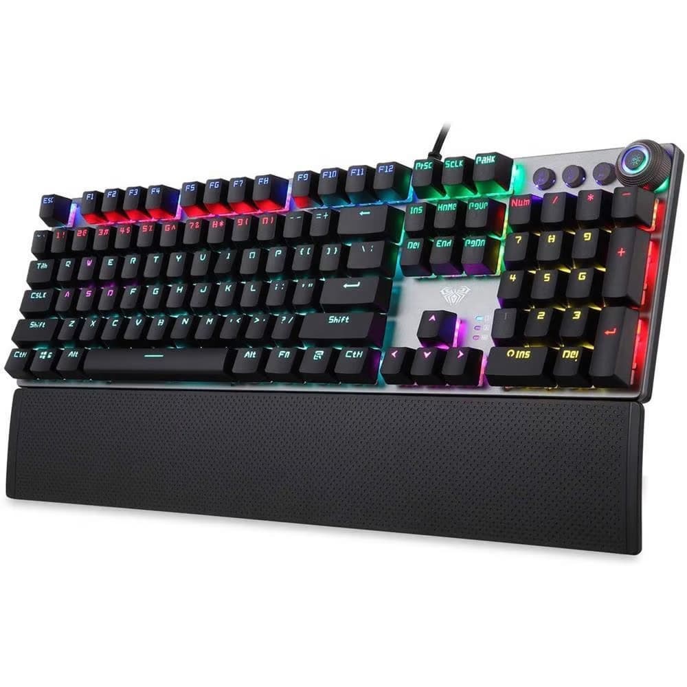 Teclado Gamer Mecânico Aula F2058 (Novo)