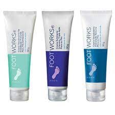Combo  Creme Hidratante Noturno para os Pés Creme Desodorante de Hidratação Profunda para os pés Extra secos Footwooks