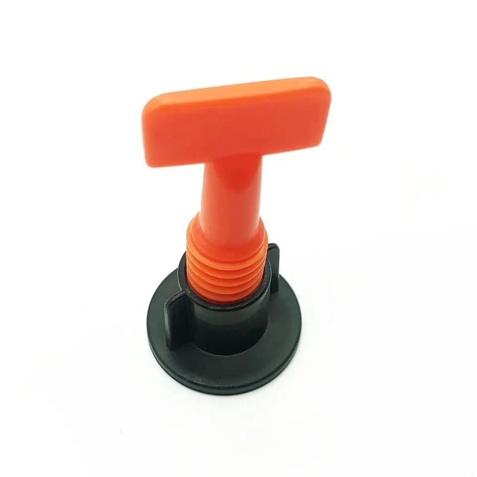 Kit 100 Nivelador Espaçador Piso Parede Reutilizável