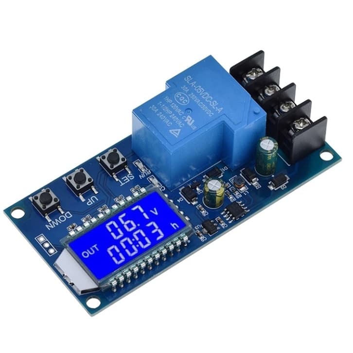 Controlador carregador de bateria dc 6-60v 30A