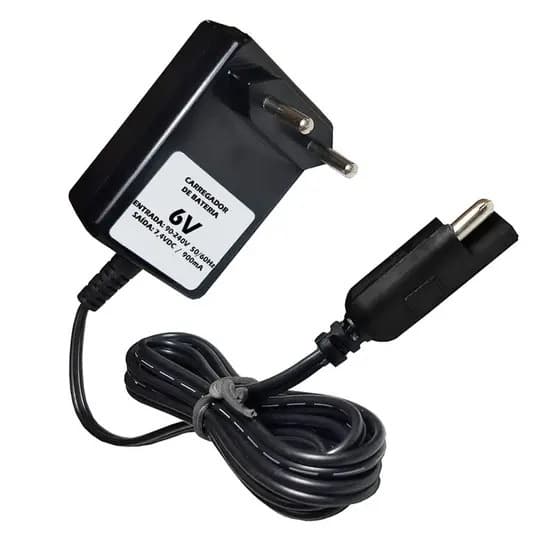 Carregador 6v 900mah P/ Moto Elétrica Bandeirantes