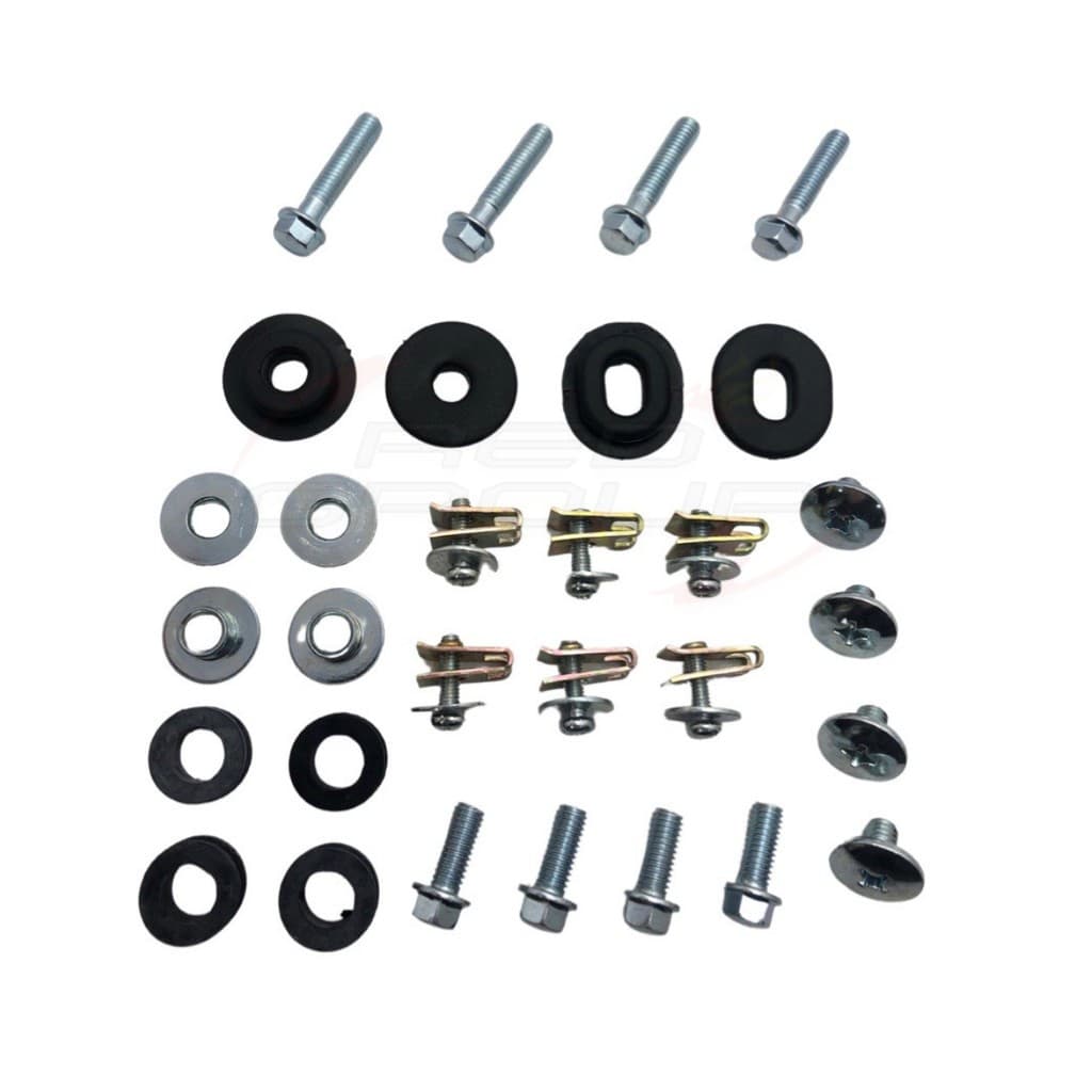 Kit Bucha /coxim/parafuso/presilha Carenagem Cbx Twister 250