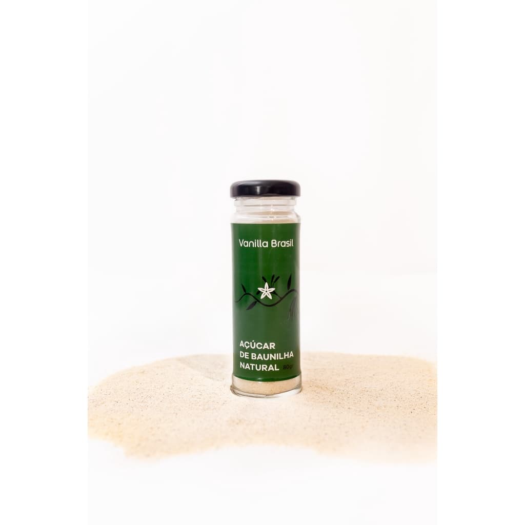 Açúcar Vanilla Brasil de Baunilha Natural 80g