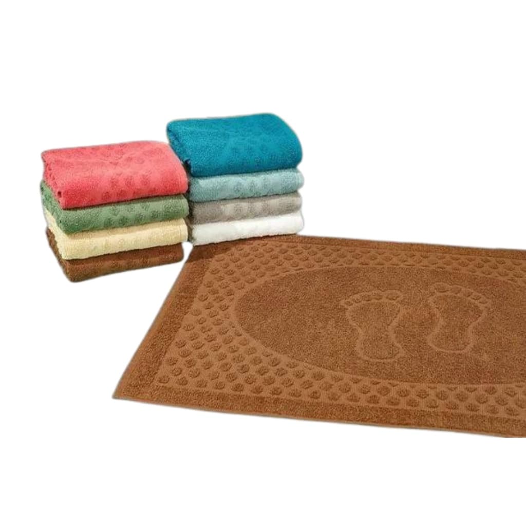 Kit 8 Toalha De Piso Lisboa 45x70cm 100% Algodão