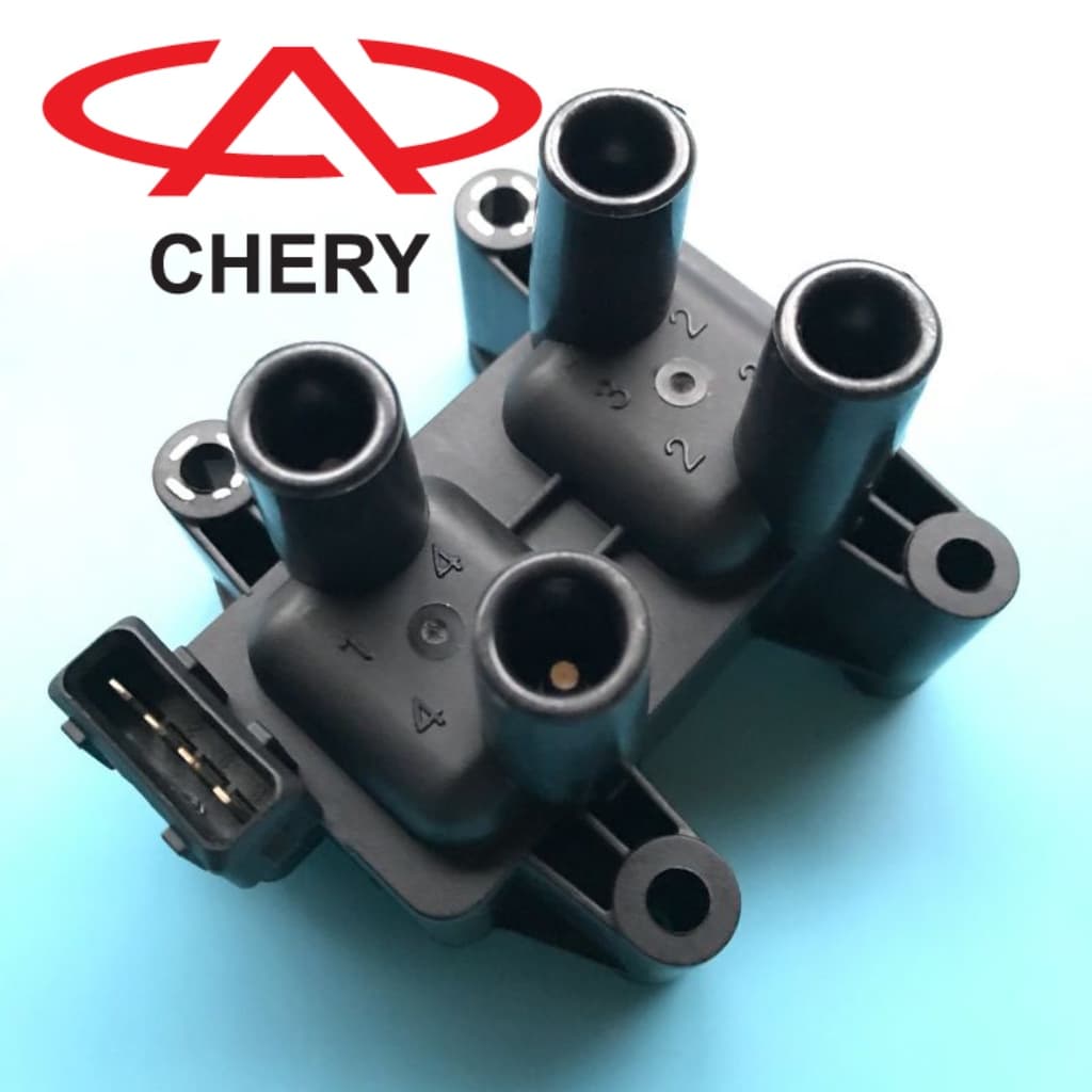 Bobina de iginição Chery Tiggo, Cielo, Face (original) A11-3705110EA BOSCH F01R00A036 F01R00A025