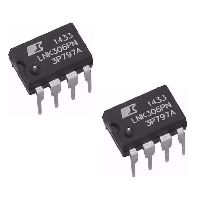 2 X CIRCUITO INTEGRADO LNK306PN LNK 306 PN  DIP 100%  Novo Original