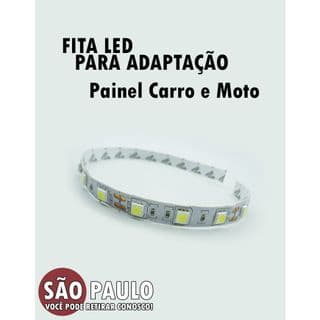 Fita Led 12v 30cm Painel De Instrumentos De Carro E Moto