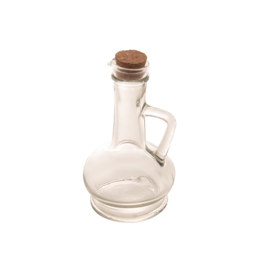Galheteiro em Vidro com Tampa em Rolha 230ml - Lyor