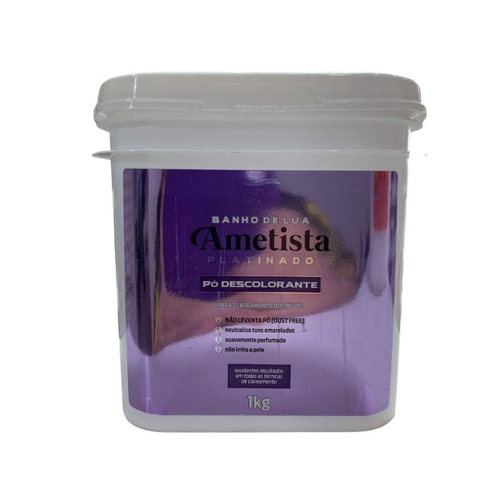 Pó Descolorante Ametista Capilar Essência 1kg