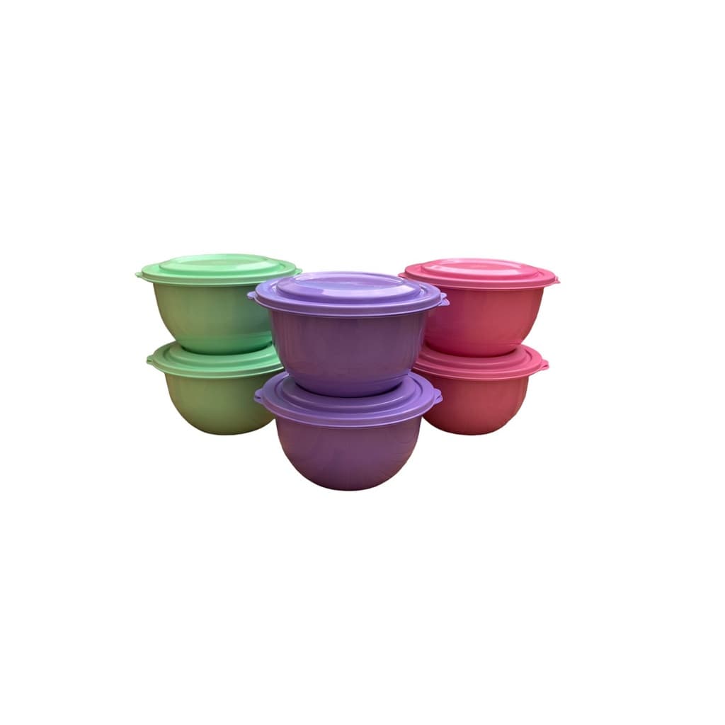 Pote Colorido Porta Alimentos Plastico 1,8L kit com 10 Pote Plastico  Colors