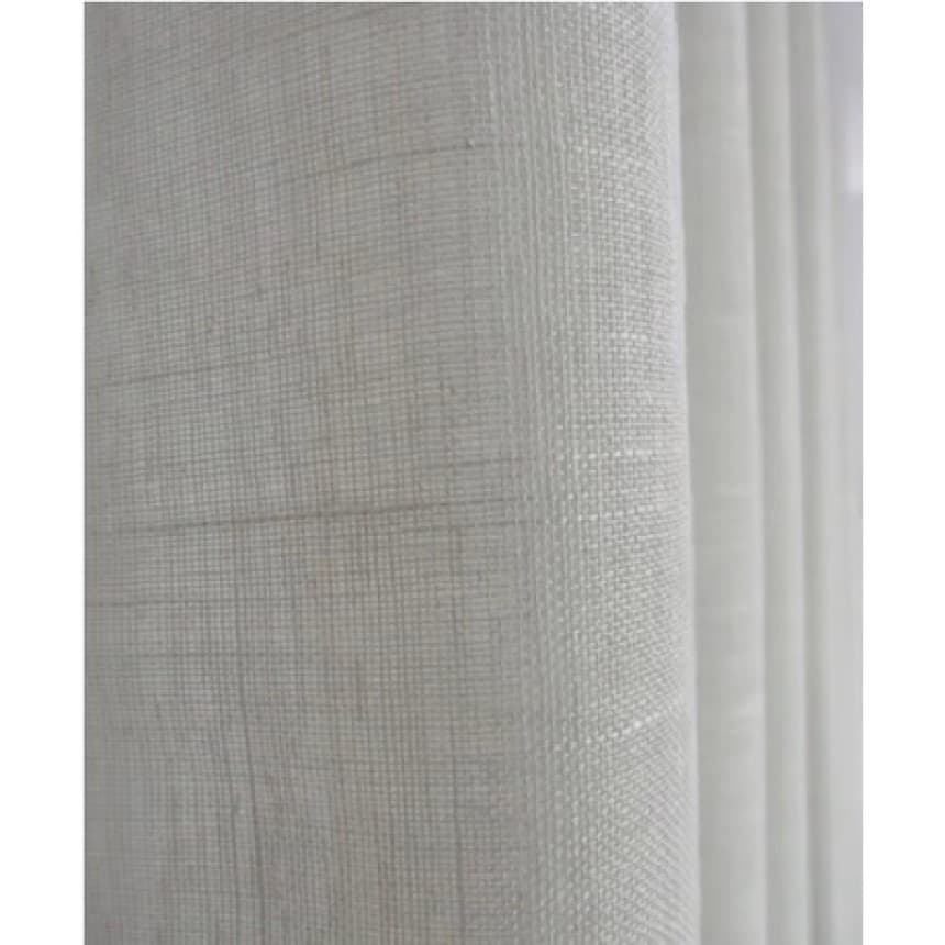 Cortina Gaze de Linho Folha Unica 2,00 m x 2,50 m Para Sala e Escritorio e Quarto ou Decoraçao