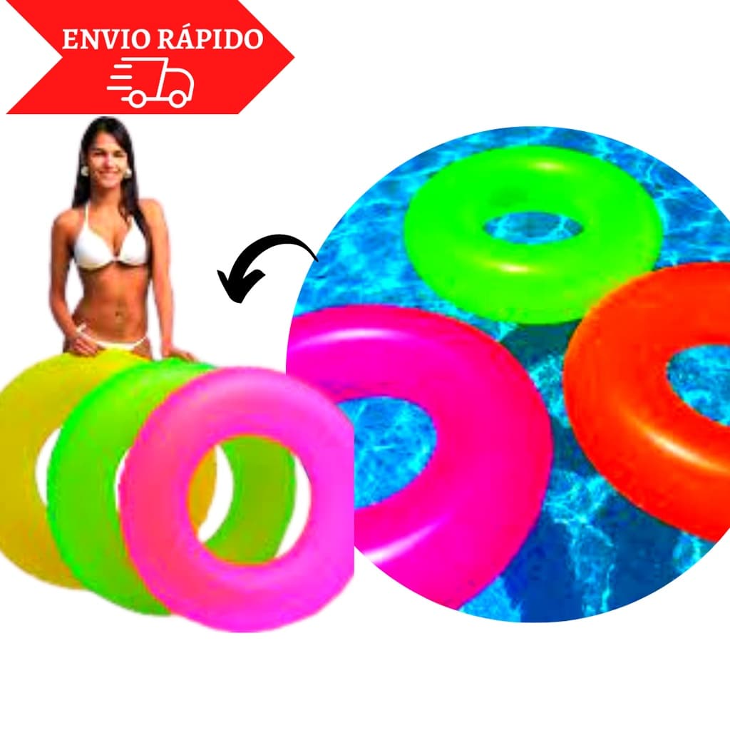 Bóia 76Cm De Crianças e Adultos Para Praia Piscina