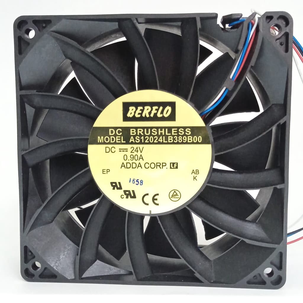 COOLER FAN 120X120X38 0.9AMP 24V ROLAMENTO 6500 RPM
