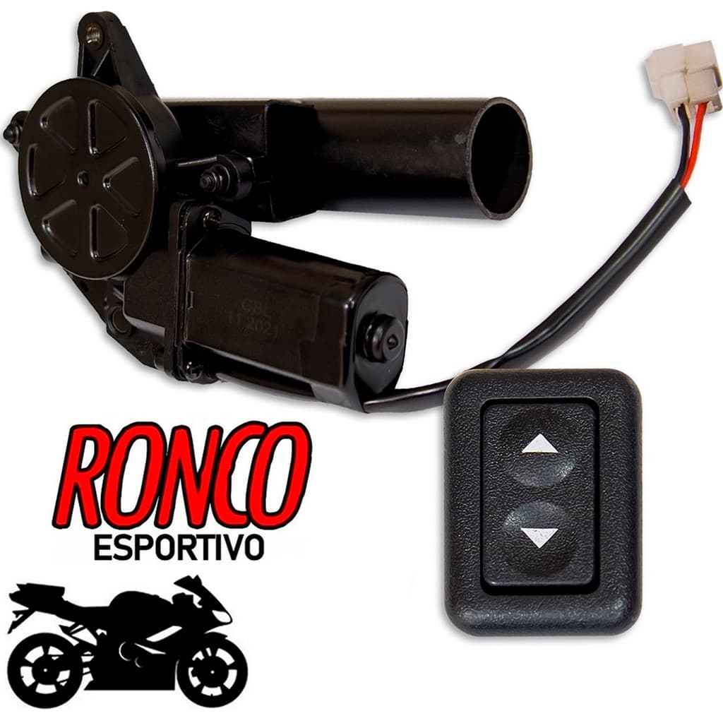 Difusor Botão Escapamento Moto Eletrônico Ronco Esportivo