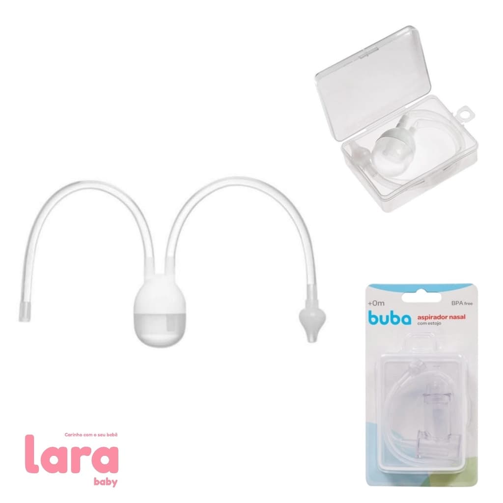Aspirador Nasal de sucção com Estojo - Buba