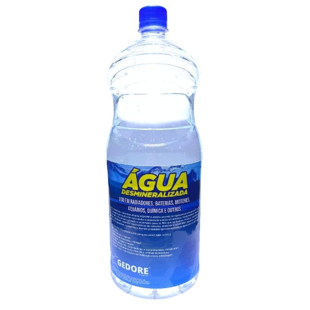 Água desmineralizada para Radiadores e Baterias 2lt