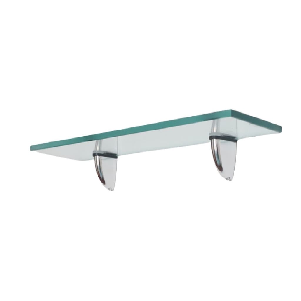 Prateleira de vidro para Banheiro 30x15 Bico Tucano