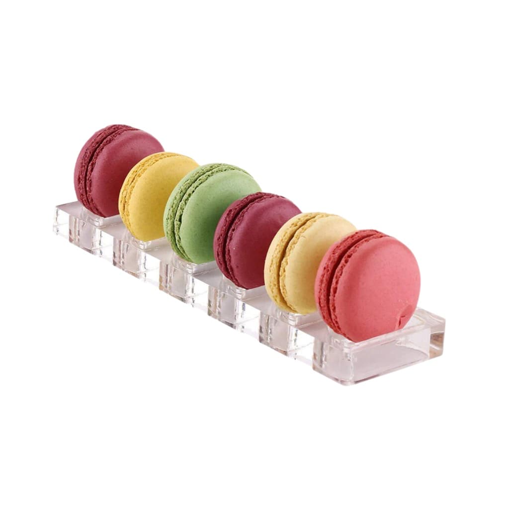 Bandeja Expositora P/Macarons Em Acrílico Cristal