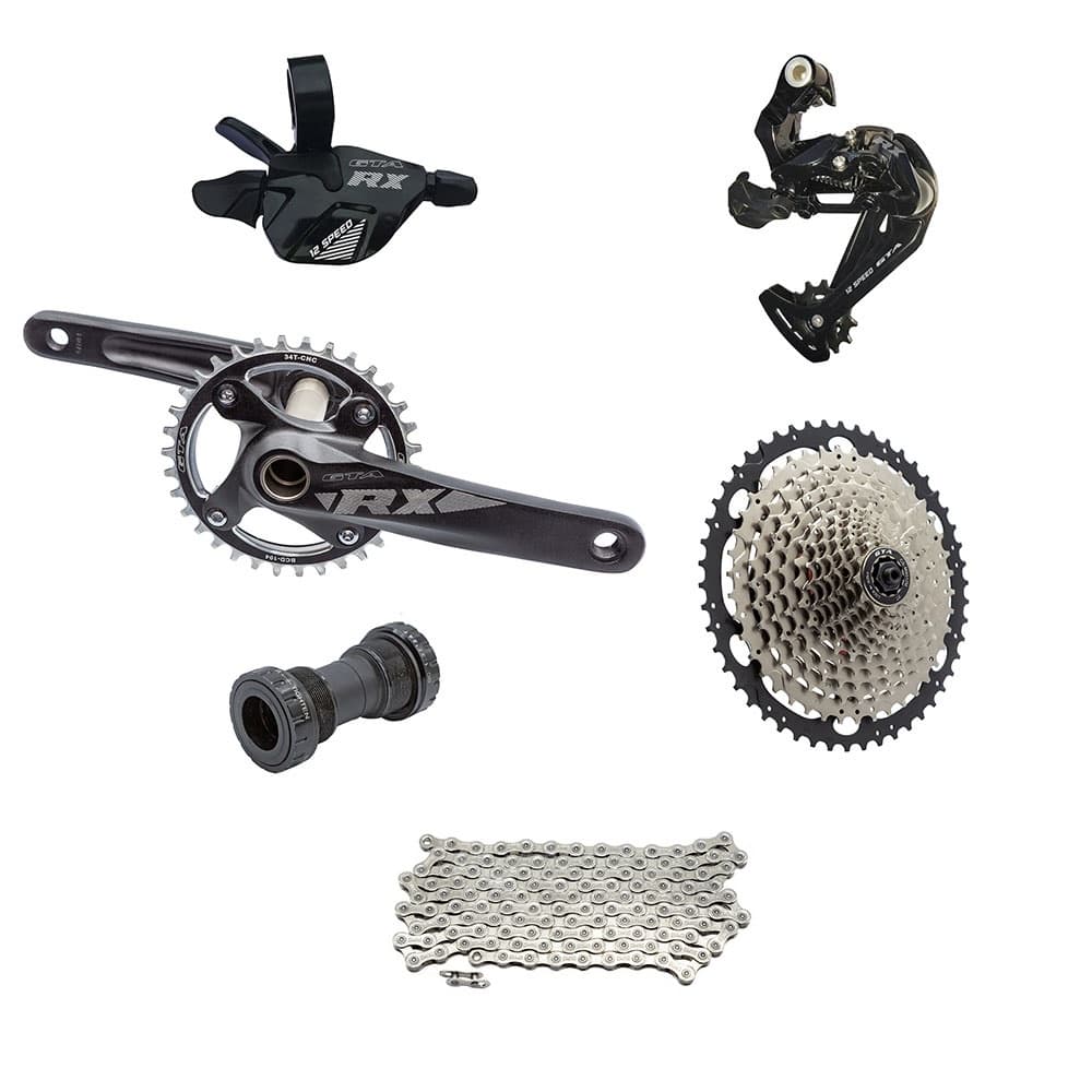 Kit Grupo Relação Gta Rx 1 X 12v Transmissão Completo Bike (= absolute )