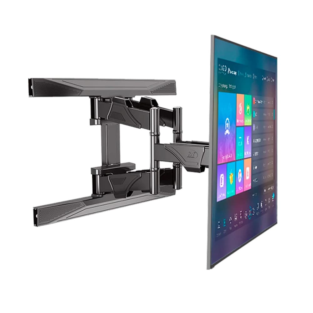 Suporte TV Tri Articulado 32 39 43 49 50 55 65 75 de Parede P6 NB North Bayou