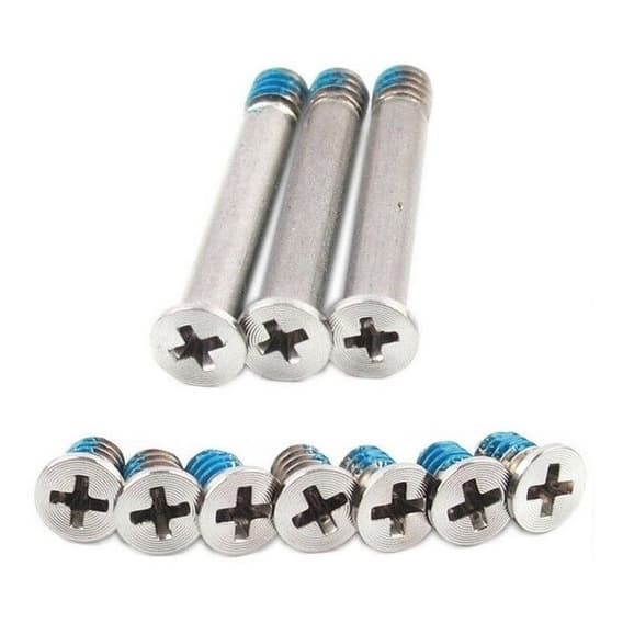 Kit 10 Parafusos Macbook Pro 13 A1278 / 15 A1286 / 17 A1297