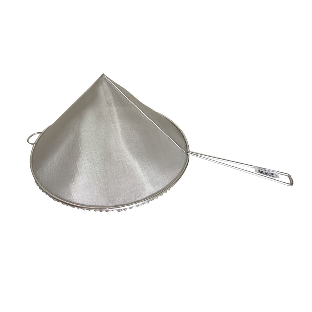 Peneira Fina Cônica 28 cm - Coador Cone Chinoy Para Coar Chá Suco óleo e outros