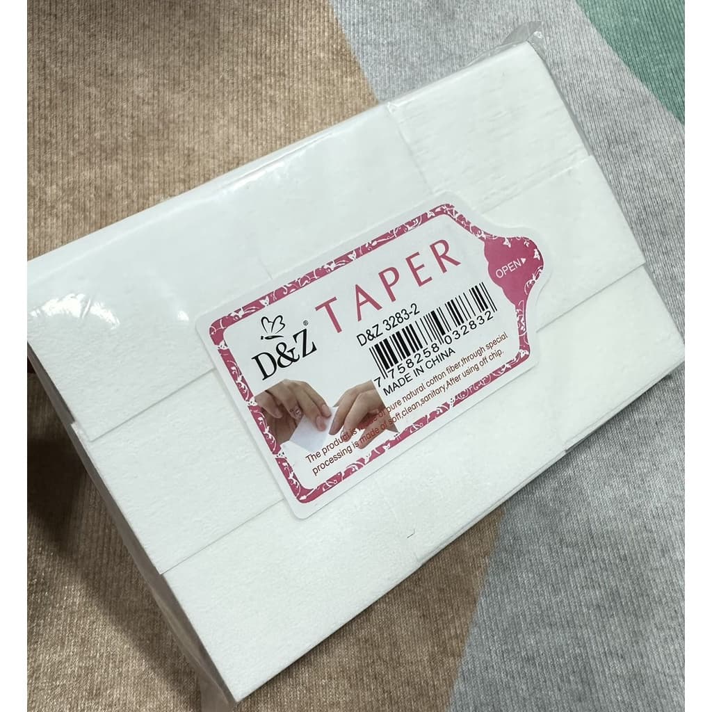 Algodão Prensado 100% Natural 1.000 Unidades Remoção Esmaltes - D&Z