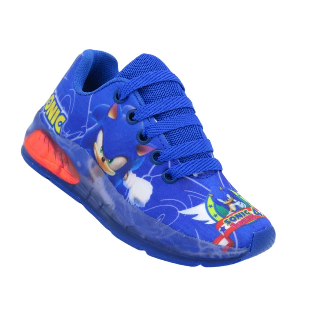 tenis led sonic menino luzinha
