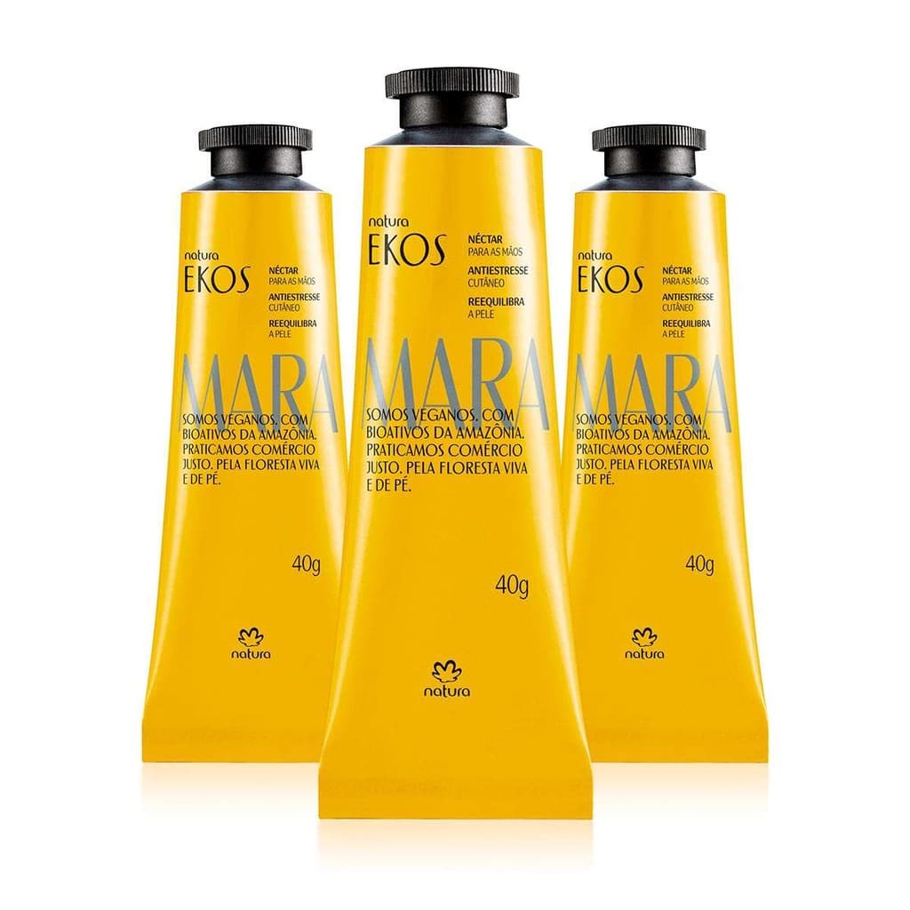 Kit Hidratante para Mãos Ekos Maracujá - 3 unidades Natura