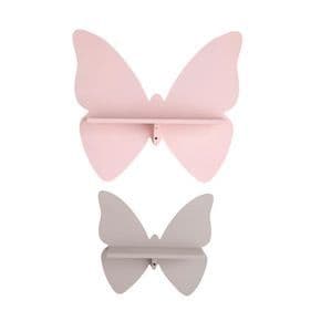 Prateleira de borboleta mdf infantil
