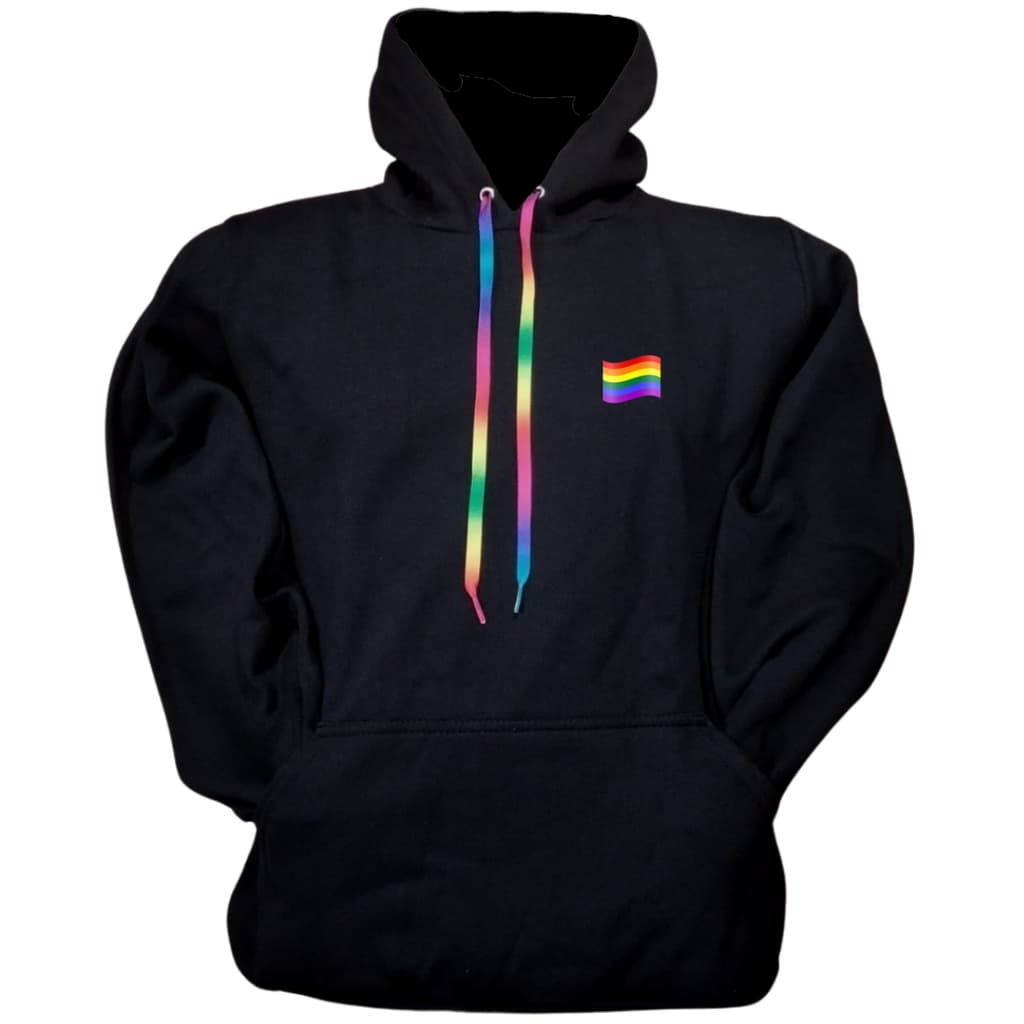 LGBT Blusa Moletom Canguru Com Capuz Blusa De Frio Unissex