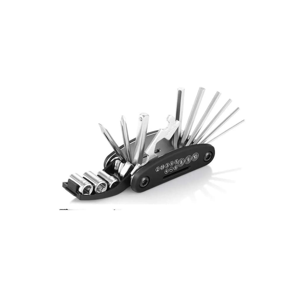 Kit Chave Multiuso Com Chave Extrator Saca Colocar Pino Corrente De Bike Bicicleta Ciclismo