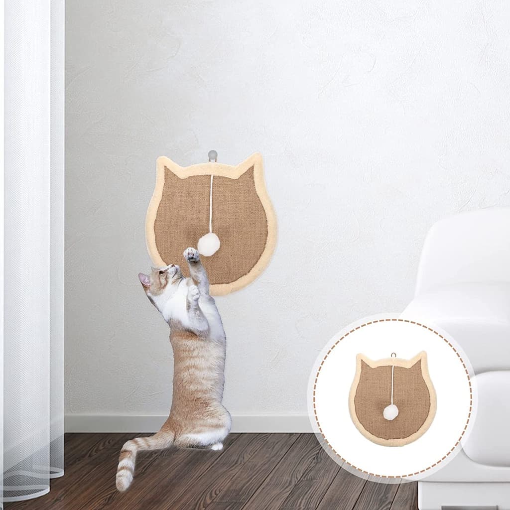 Arranhador De Parede Para Gato Pet Madeira Resistente Animal de Estimação Almofada para Gatos