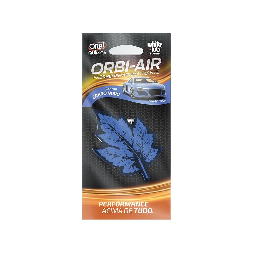 Cheirinho de carro aromatizante automotivo orbi Folha