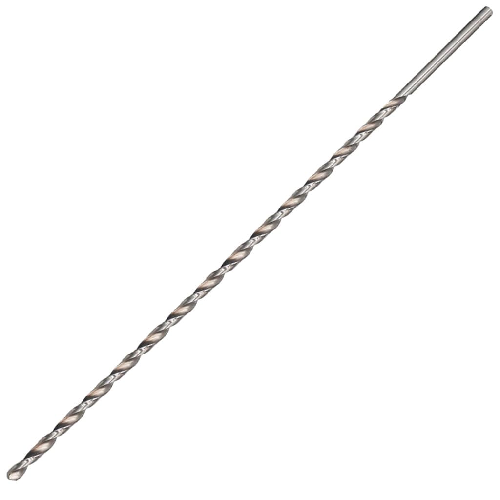 Broca HSS aço rápido extra longa bitola de 6,0 mm e comprimento total de 300 mm ( 30 cm )