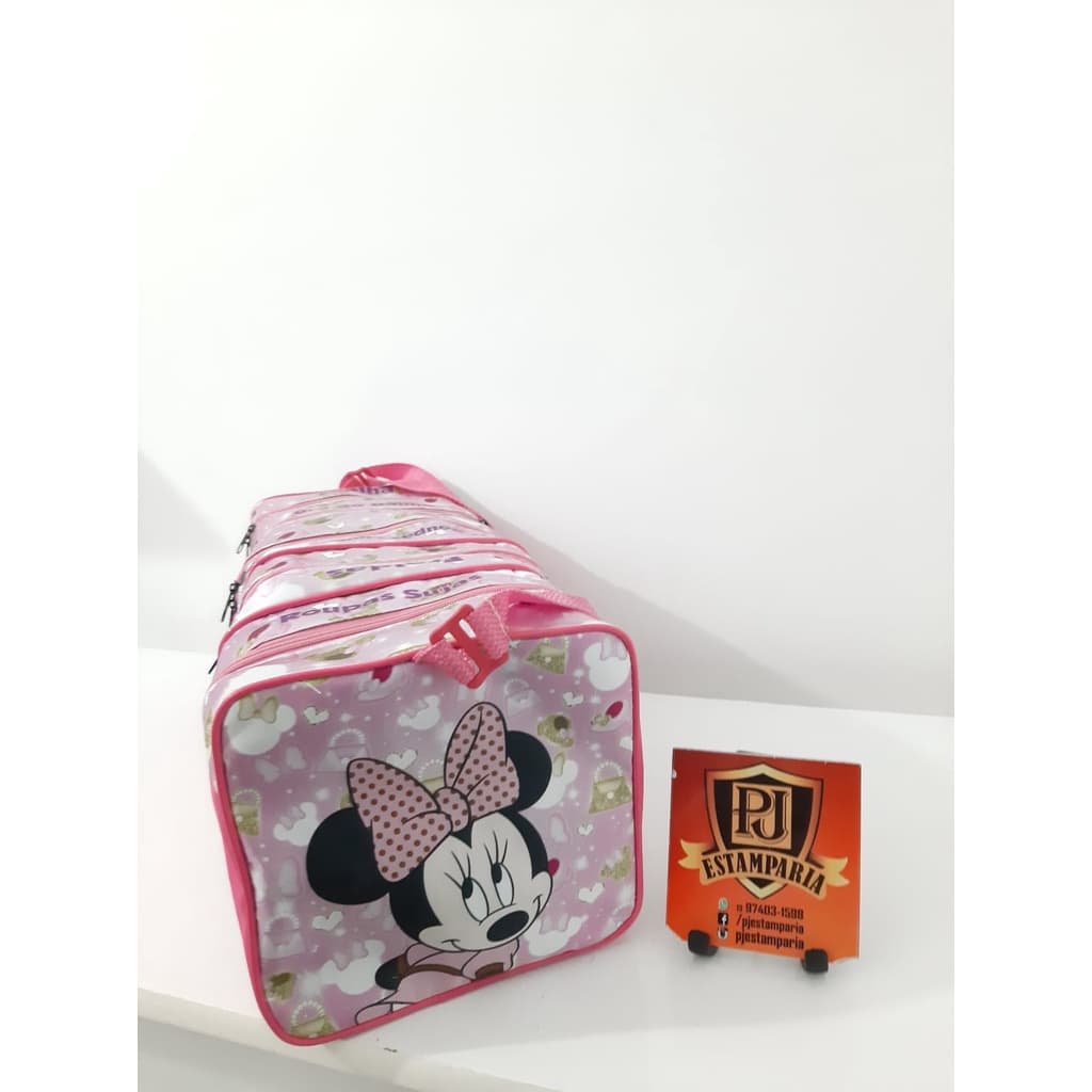 Bolsa creche , personalizada 4 compartimentos "elaboramos todos os temas»