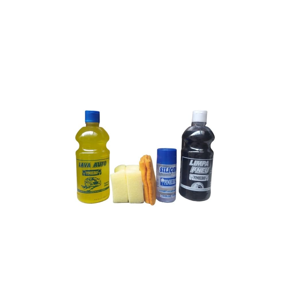 Kit De Limpeza Automotivo Lava Auto  Pinheiro