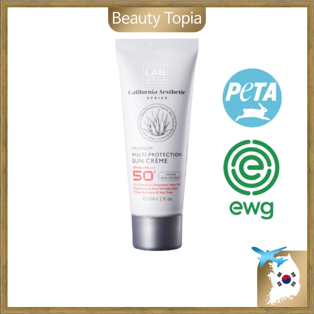 INNO LAB protetor solar para gestantes para crianças Premium Multi Protection Sun Cream Spf50+ PA+++ 60ml