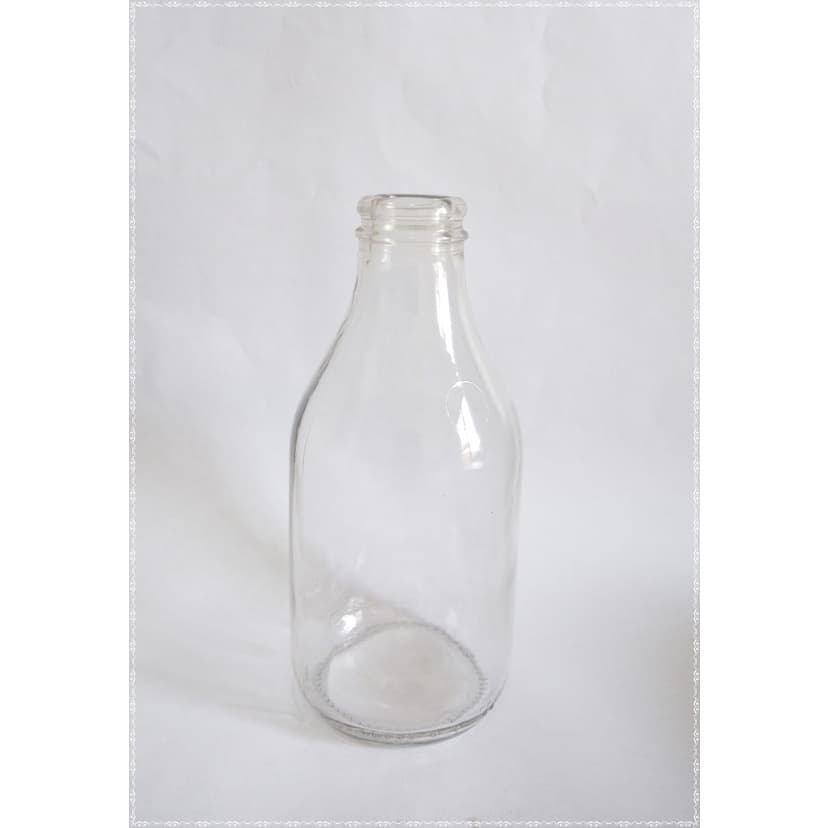 15 Garrafinhas Para decoração de vidro Coquinho liso 200ml sem tampa